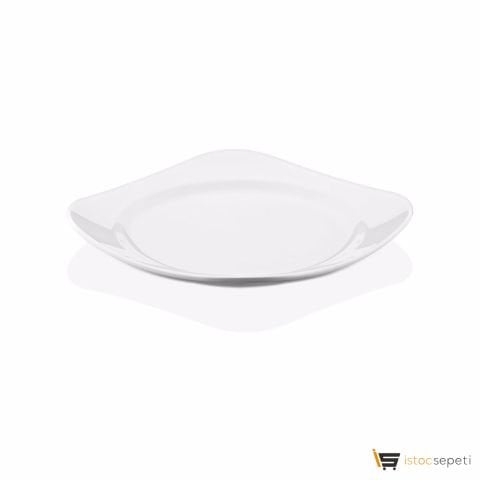Kare Düz Polikarbon Tabak 30 cm GP-SD30