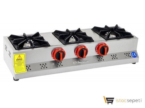 3'lü Mini Ocak Doğalgazlı HMK-MN 3