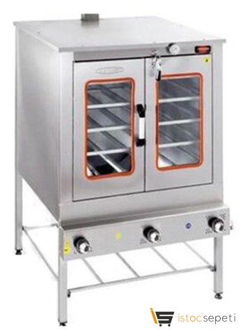 Karacasan Pasta Börek Fırını Manuel 5 Tepsi 750x1000x1600 mm LPG