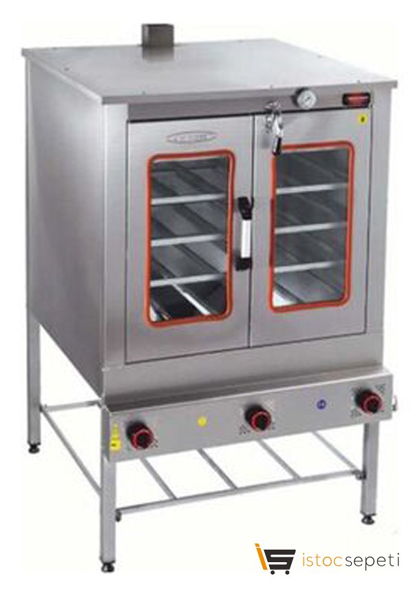 Karacasan Pasta Börek Fırını Manuel 5 Tepsi 1000x1000x1600 mm LPG