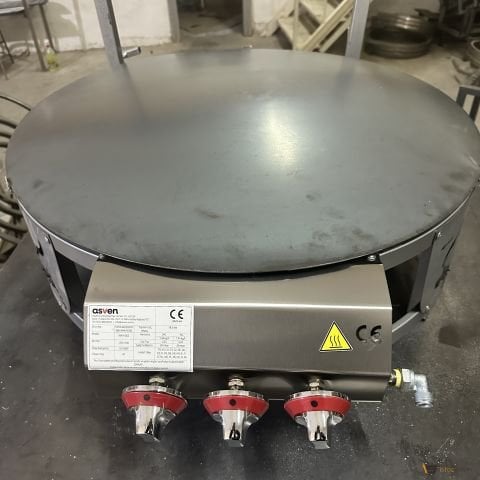 Gözleme Sacı 70 cm Doğalgazlı Kullanım 3 Yanışlı