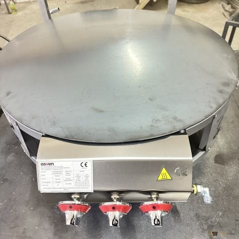 Gözleme Sacı 70 cm Doğalgazlı Kullanım 3 Yanışlı