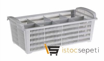 Gastronomi Kaşıklık 41x21x15 cm Gri