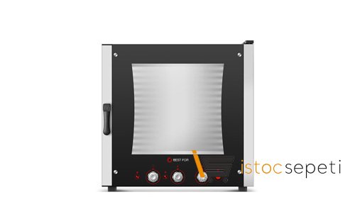 Patiseri Konveksiyonlu Fırın Elektirkli Easy 6T