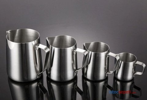 Süt Potu Barista Süt Köpürtme Kabı Pitcher 1000ml