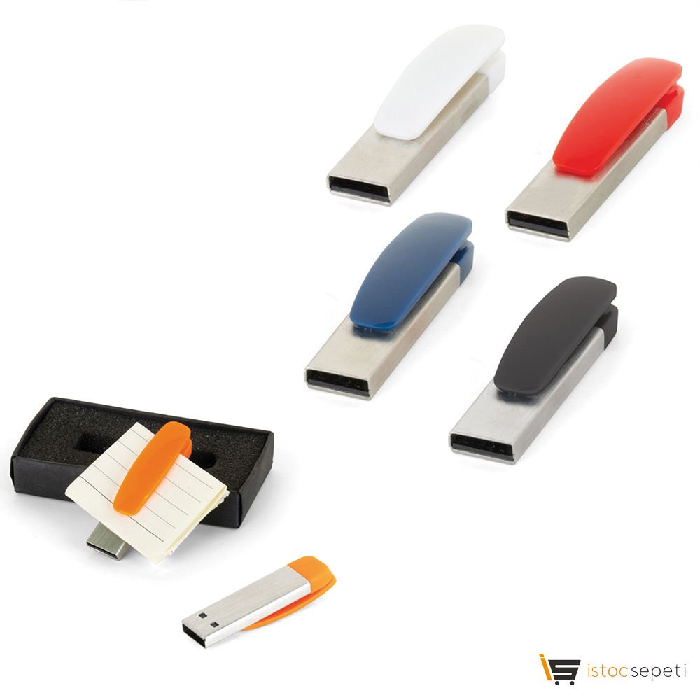 Promosyon 16 GB Metal Plastik USB Bellek