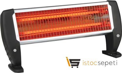 Akel AS1000 Yakut 1500 W Quartz Isıtıcı 10 ADET TOPTAN