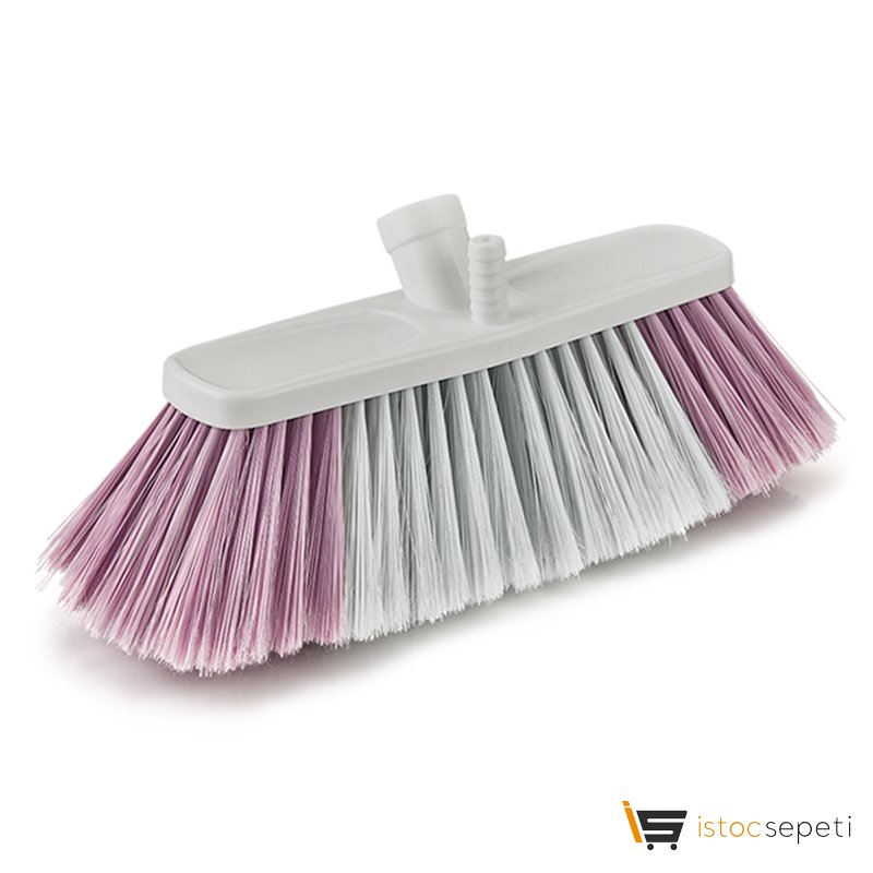 Trendy 20 cm Lik Oto Fırçası F383 Beyaz-Lila