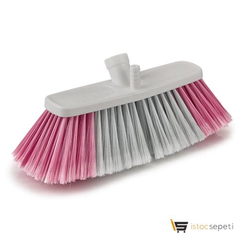 Trendy 20 cm Lik Oto Fırçası F383 Beyaz-Gül Pembe