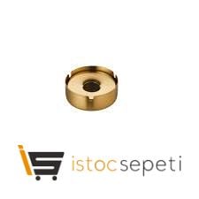 Tezel Skoçlu Kapaklı Küllük PVD Gold 5 Adet Toptan