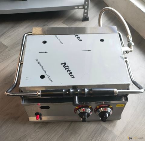 Alt Üst Yanıcılı Tost Makinesi Doğalgazlı CE Belgeli