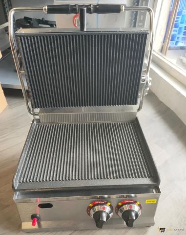 Alt Üst Yanıcılı Tost Makinesi Doğalgazlı CE Belgeli