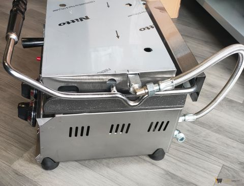 Alt Üst Yanıcılı Tost Makinesi Doğalgazlı CE Belgeli