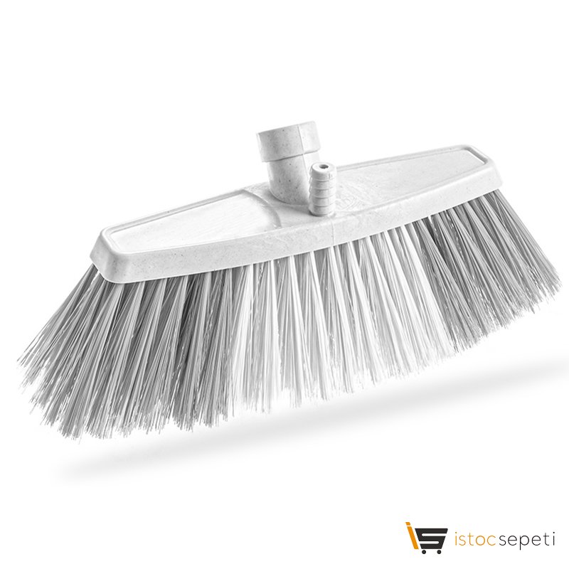 Kibar Oto Fırçası 20 cm'Lik Eko F167 Beyaz-Gri