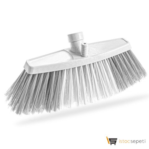 Kibar Oto Fırçası 20 cm'Lik Eko F167 Beyaz-Gri