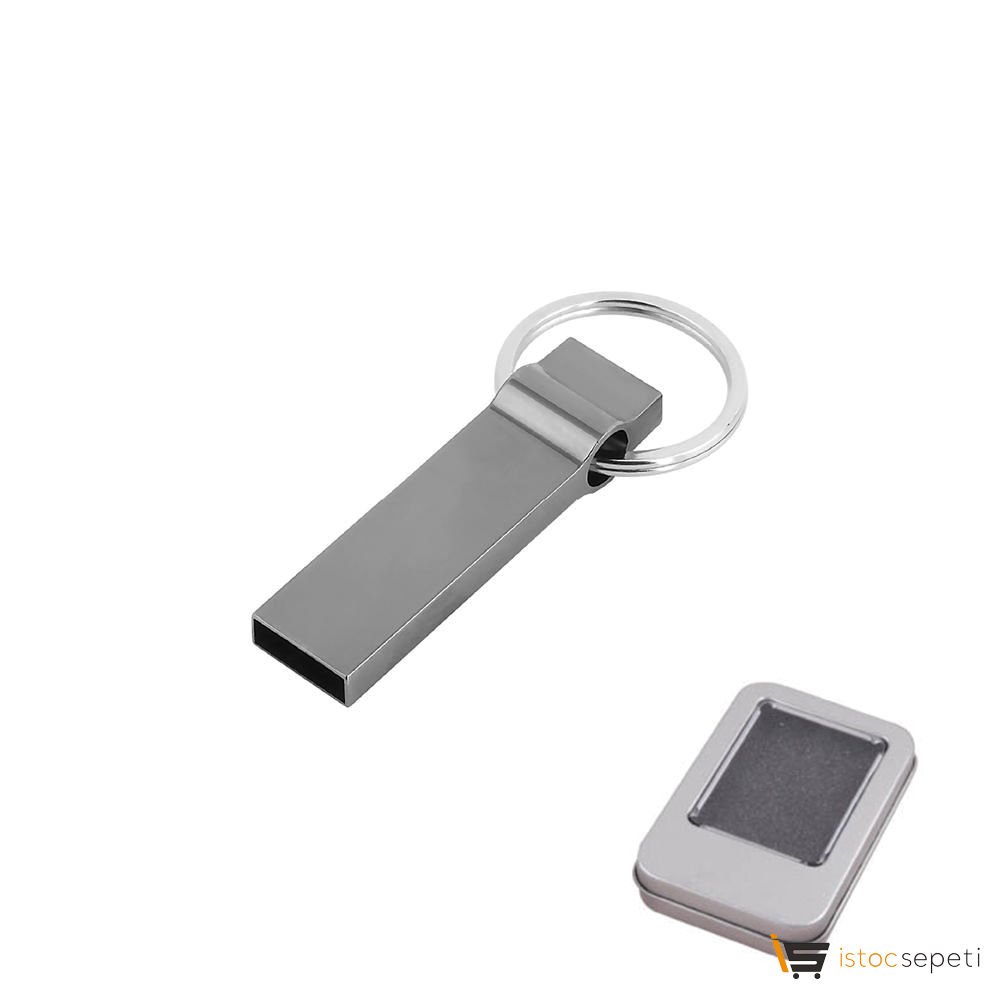 Promosyon 8 GB Metal Anahtarlık USB Bellek