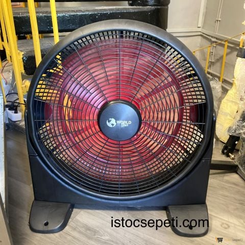 Sanayi Yer Tipi Vantilatör 3 Kademeli 56 cm iş Yerleri ve Spor Salonları için