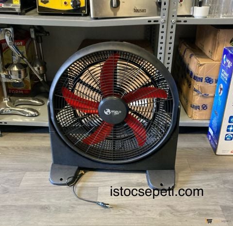 Sanayi Yer Tipi Vantilatör 3 Kademeli 56 cm iş Yerleri ve Spor Salonları için