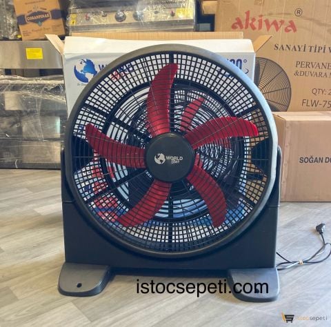 Sanayi Yer Tipi Vantilatör 3 Kademeli 56 cm iş Yerleri ve Spor Salonları için