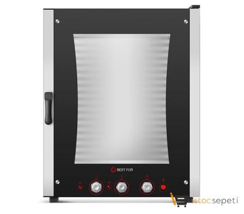 Bestfor Easy 10T 400x600 mm Ölçülü 10 Tepsi Patiseri Konveksiyonlu Elektrikli Fırın