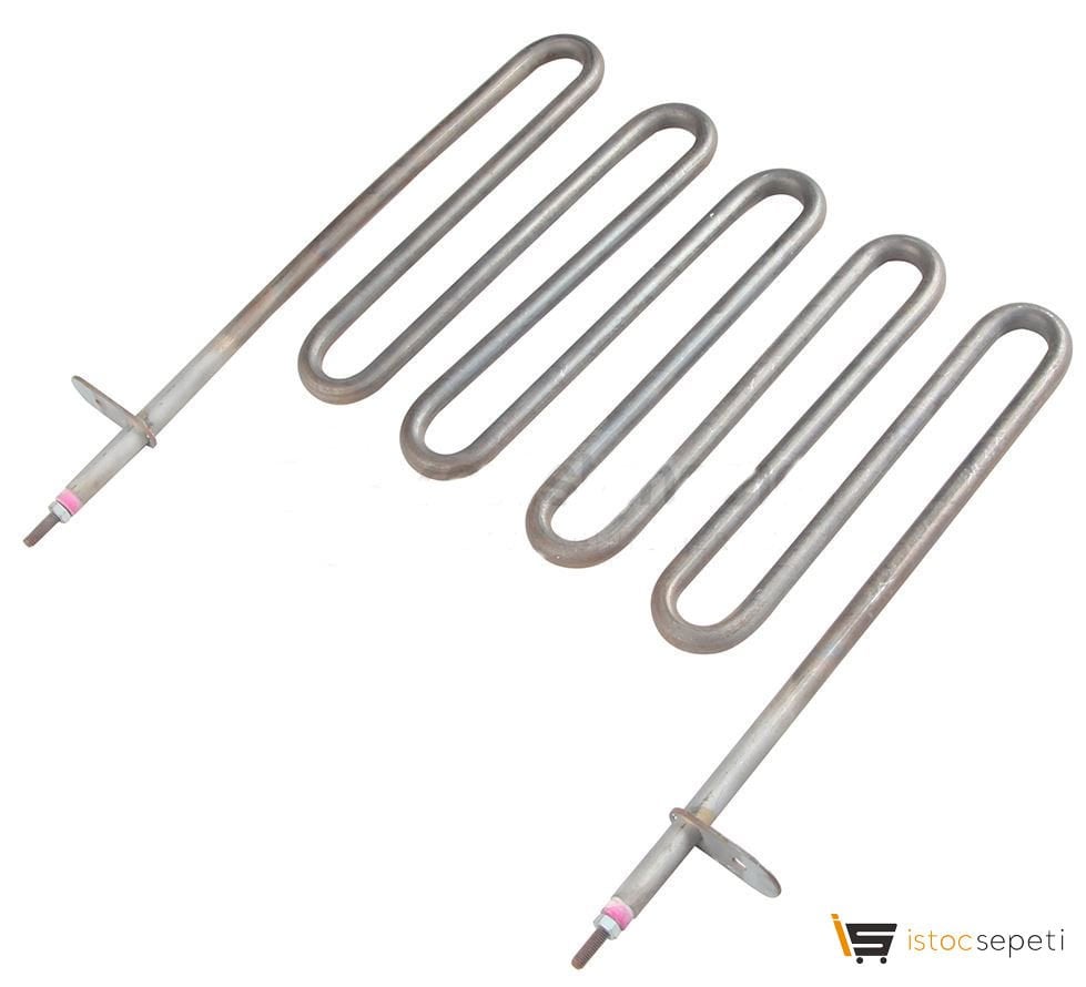 Endüstriyel M Tipi Flanşlı Fırın Rezistans 1500W L:205MM