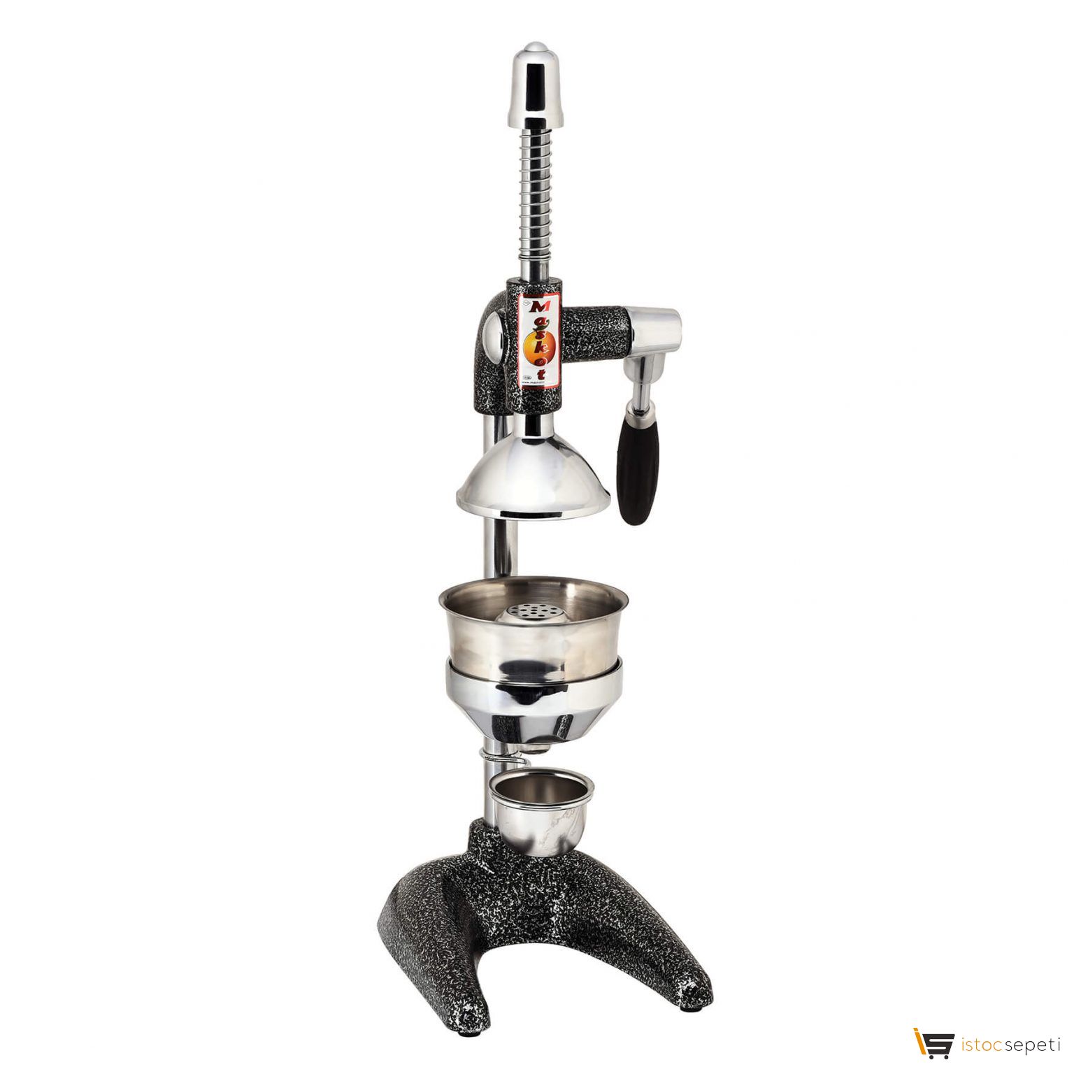 Döküm Meyve Sıkacağı (Gri&Siyah)