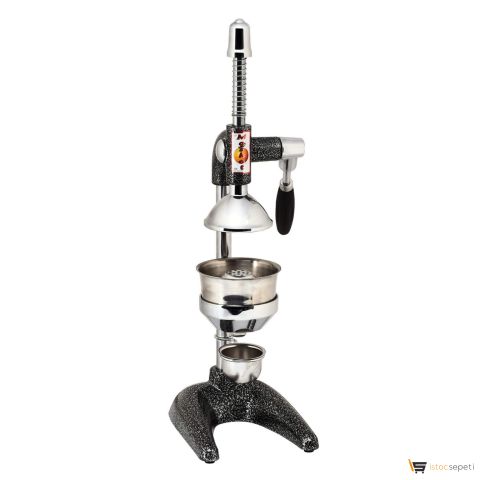 Döküm Meyve Sıkacağı (Gri&Siyah)