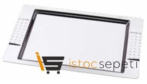 Nokta Çay Tepsisi Saten 1 Adet 1020075