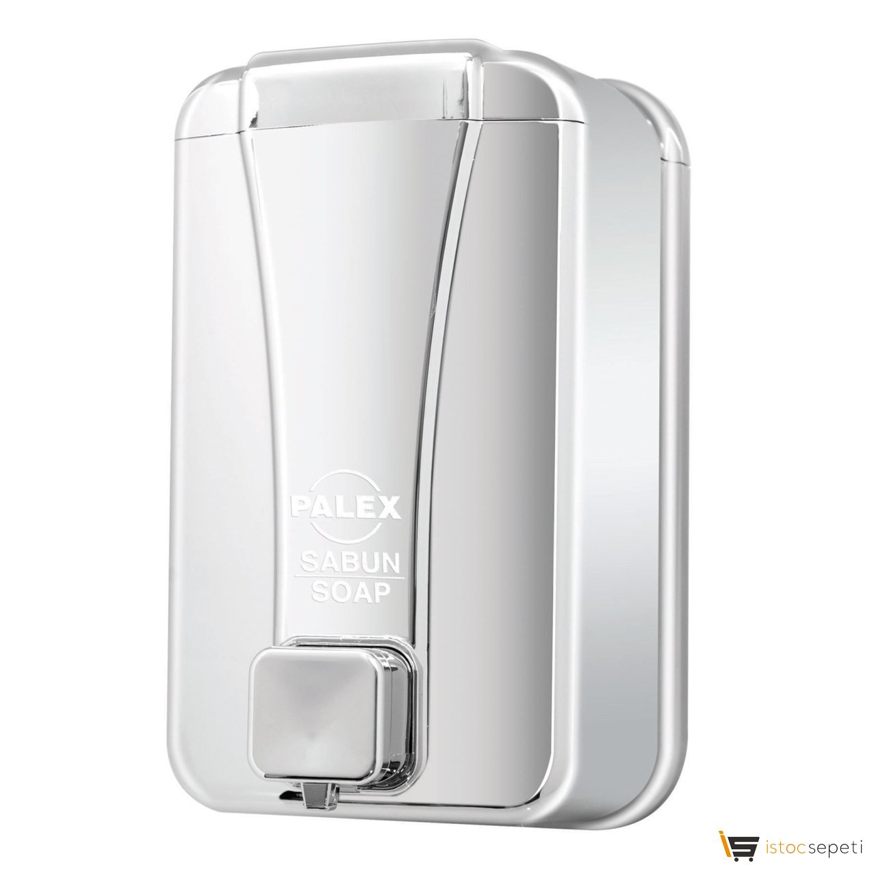 İnter Mini Sıvı Sabun Dispenseri Dökme Krom Kaplama 600 CC 3456-D-K