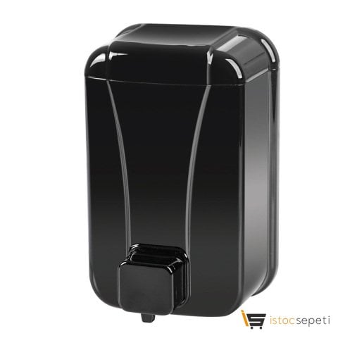 İnter Mini Sıvı Sabun Dispenseri Dökme Siyah 600 CC 3456-D-S