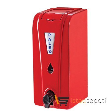 Üstten Dolmalı Köpük Sabun Dispenseri Kırmızı  3580-B