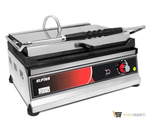 Döküm Tost Makinesi 16 Dilim Lokanta Büfe Tipi Elektrikli