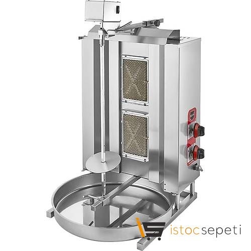 Remta 2 Radyanlı Üstten Motorlu Tüplü Döner Ocağı D04(M)