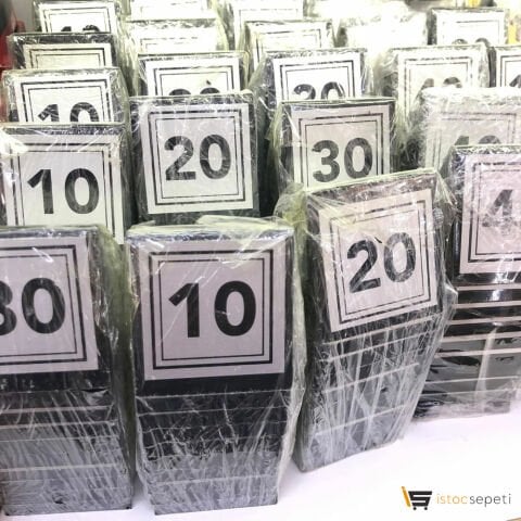 Kafe Restorant Masaüstü Numaratör