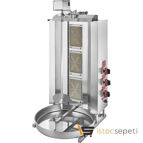 Remta 3 Radyanlı Üstten Motorlu Tüplü Döner Ocağı D06(M)