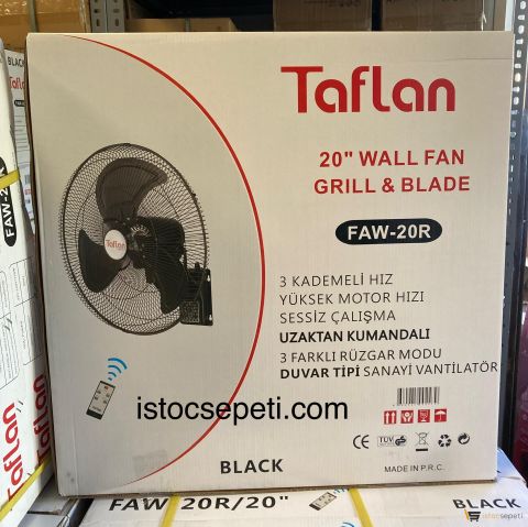 Kaşkar Taflan Faw-20R Sanayi Tipi Duvar Vantilatörü