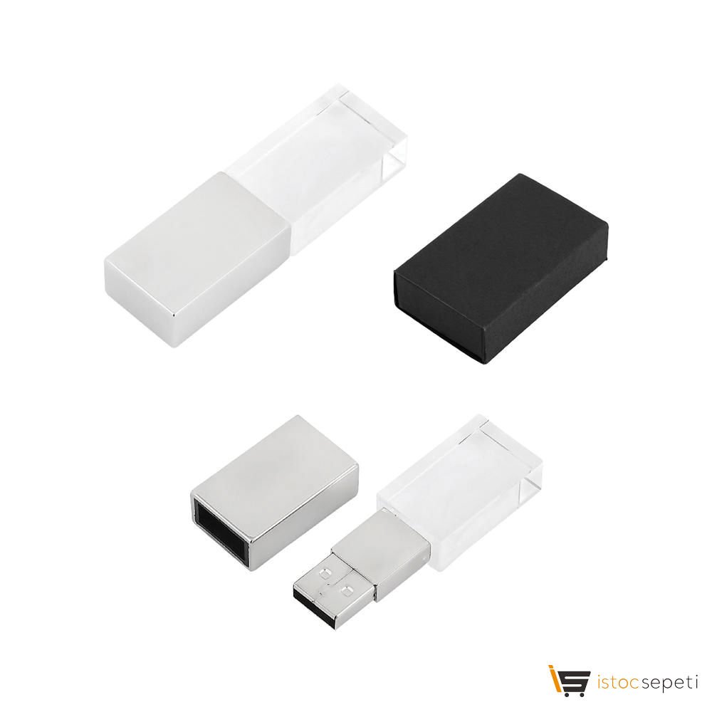 Promosyon 16 GB Kristal USB Bellek