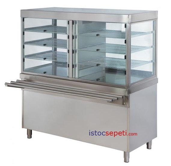 Soğuk Servis Kabini Altı Açık Dolaplı Elektrik ile Çalışan Nötr Servisle Beraber Dolap