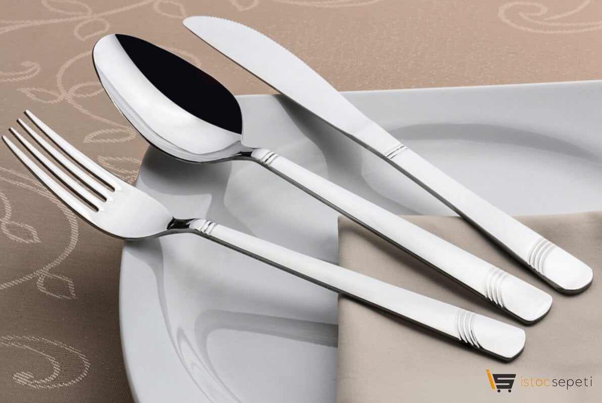 60 Parça Milas Çatal Kaşık Seti Takımı