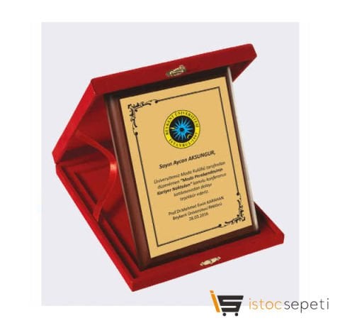 Ahşap Plaket 15*20 Promosyon