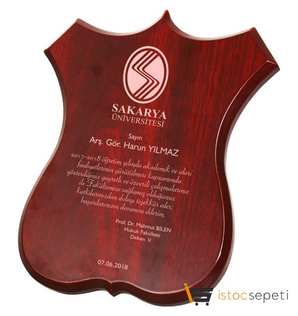 Ahşap Plaket Promosyon