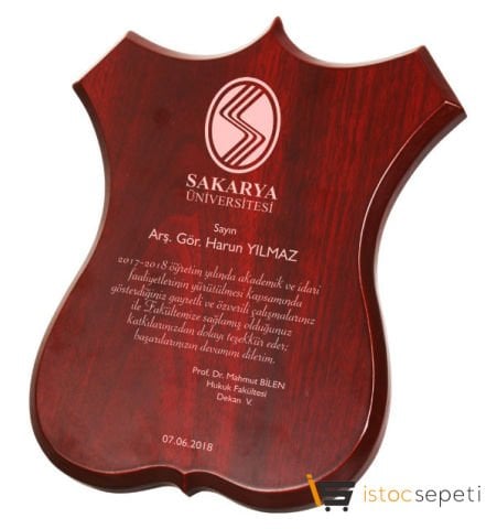 Ahşap Plaket Promosyon
