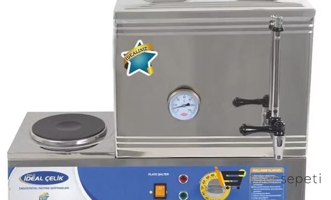 Elektrikli Çay Ocağı 2 Demlikli 40'lık