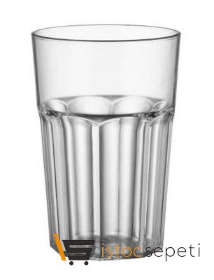 Kırılmaz Oluklu Bardak Polikarbonat 525 ml