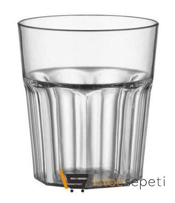 Kırılmaz Oluklu Bardak Polikarbonat 375 ml