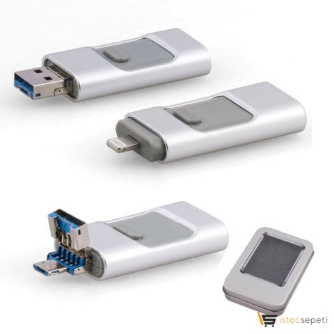 Promosyon 16 GB Metal USB Bellek