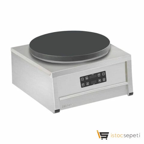 Omake KRP01.E15 Dijital Teflon Düz Tekli Krep Makinesi, Elektrikli