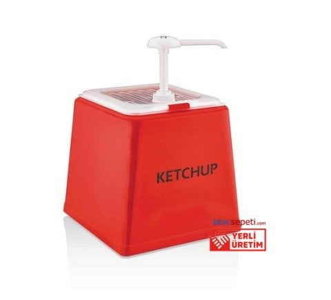 Ketçap Pompası Dispenseri Pompalı Ketçap Verici