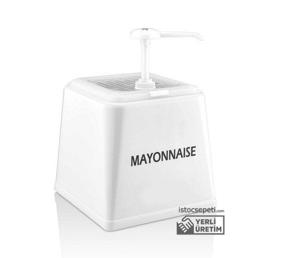 Mayonez Pompası İstoç Plastik Mayonez Dispenseri