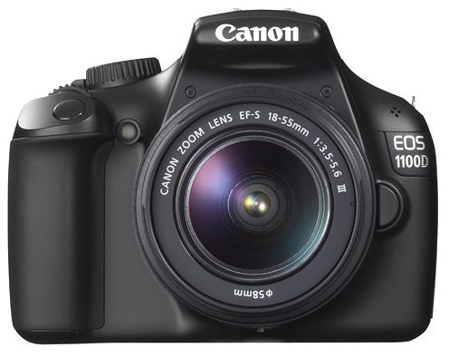 Canon EOS 1100D 12.1 MP Dijital SLR Fotoğraf Makinesi + 18-55 IS Lens Kiti